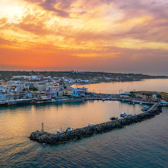 The port of Hersonissos